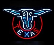 Texas Neonreklame Neon signs Steer Leuchtreklame news