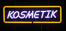KOSMETIK Neonreklame neon signs