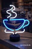 Kaffee Tasse Cafe cup Neon sign light Tables Tee Neonleuchte ret