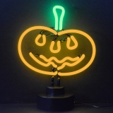 HELLOWEEN Neonleuchte Kürbis Neonreklame neon signs Pumpkin neu