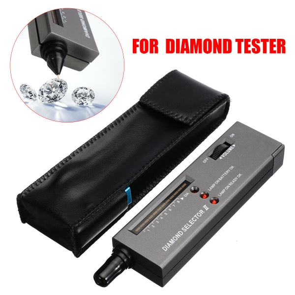 Portable LED Diamant Diamanttester Diamantprüfer Edelstein Selector Kunststoff 