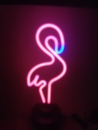 Flamingo Neonleuchte Neonreklame Neon sign Leuchtreklame news