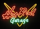 Neonreklame Hot Rod Garage signs