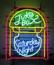 Neonreklame Jukebox Musik Leuchtreklame retro cult neon sign